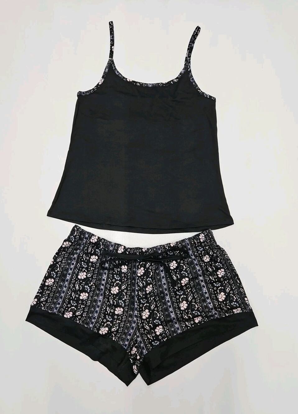 Jessica Simpson Short Pajama Set Size Medium Multicolor New